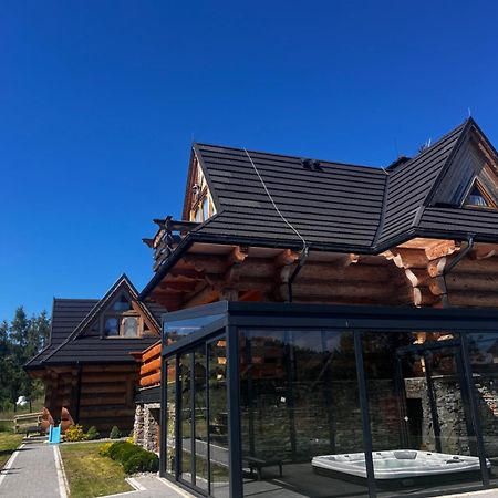 Domek W Bialce Z Jacuzzi W Ogrodzie Białka Esterno foto