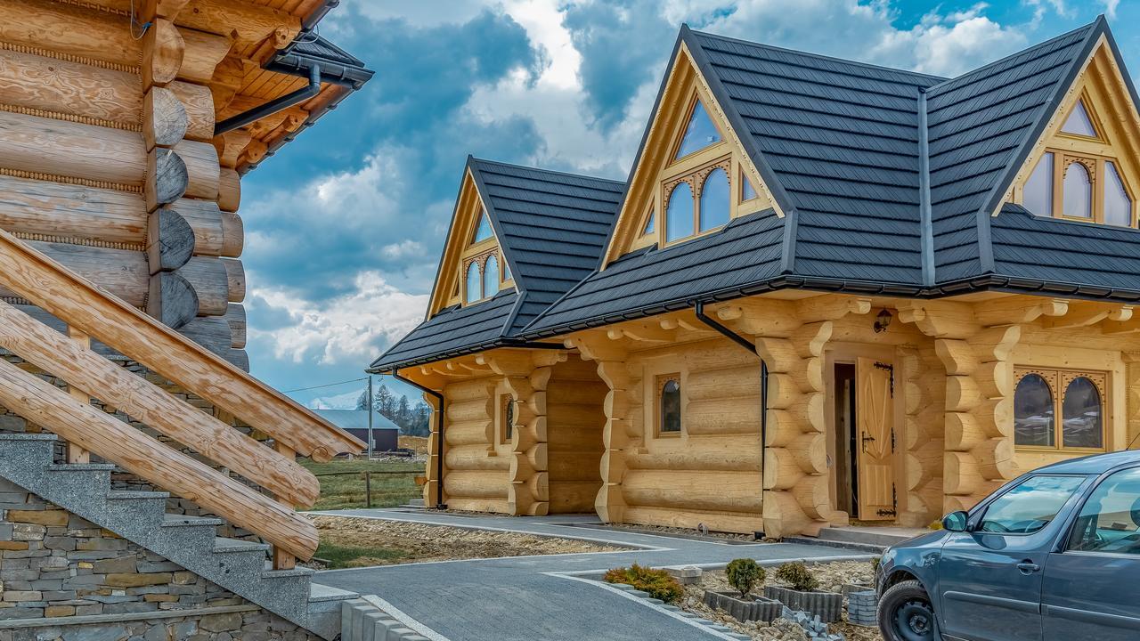 Domek W Bialce Z Jacuzzi W Ogrodzie Białka Esterno foto